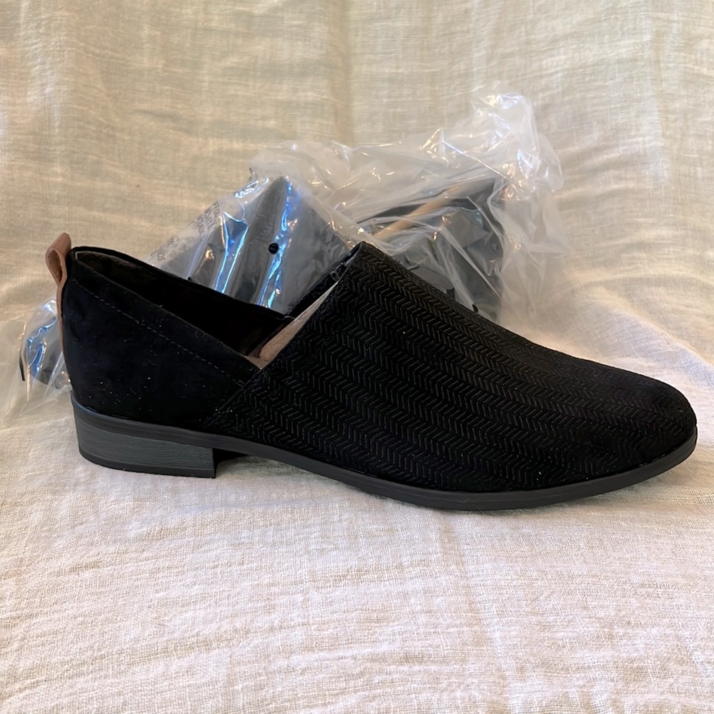 Dr Scholl’s Women’s Ruler Black Slide size 8 1/2. Brand New in Box